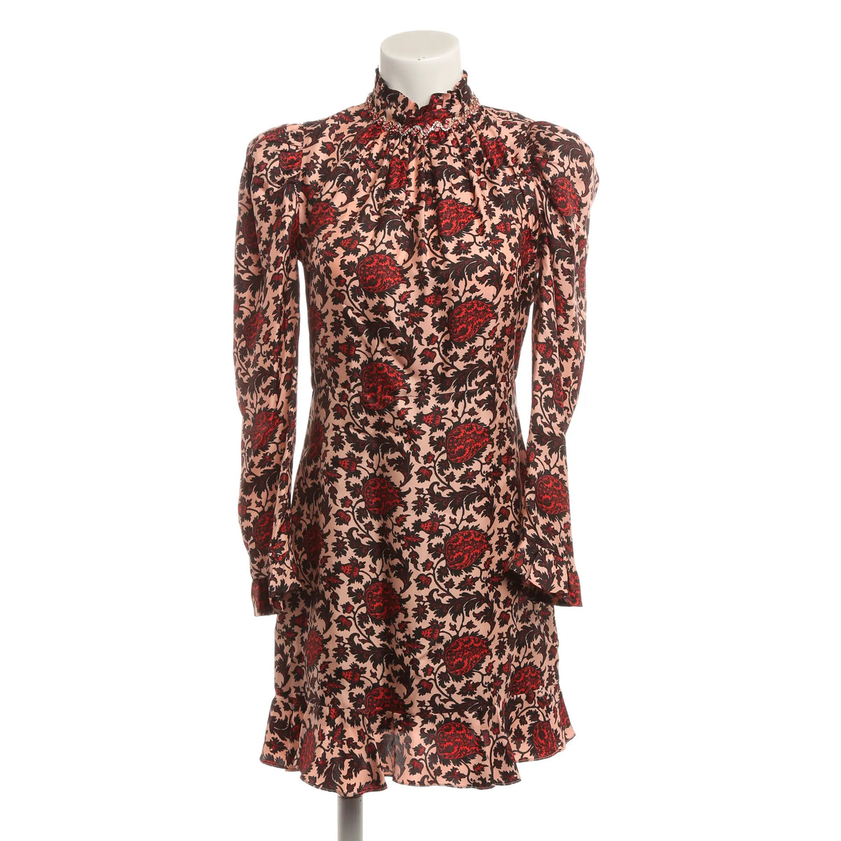 Elegantes Cocktailkleid mit Muster - Mehrfarbig