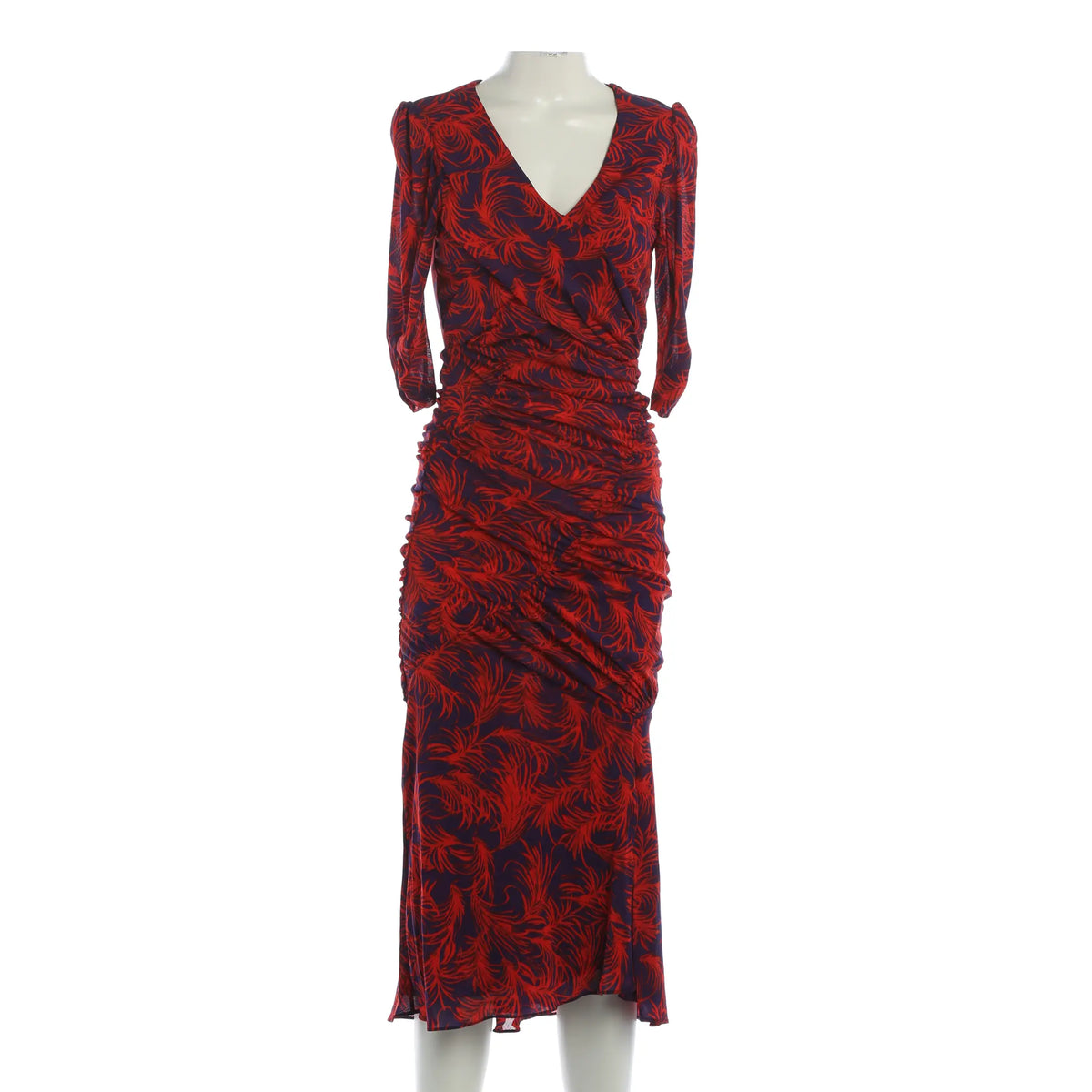 Elegantes Cocktailkleid für Damen - Lila/Rot