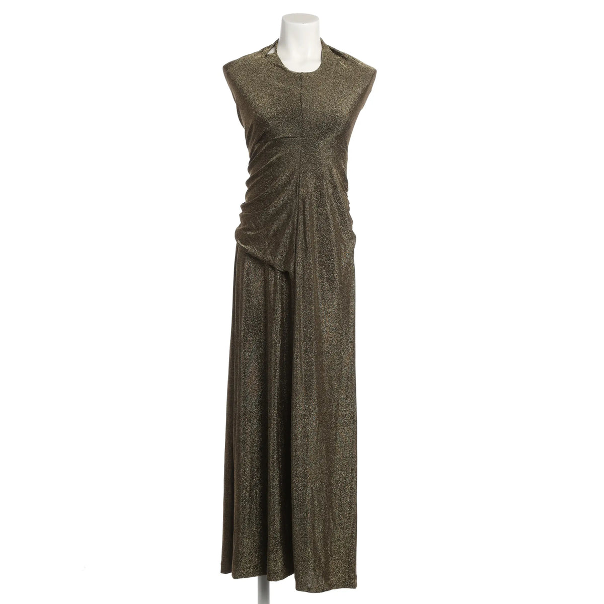 RESALE - Elegantes Cocktailkleid mit Glamour-Effekt - Gold