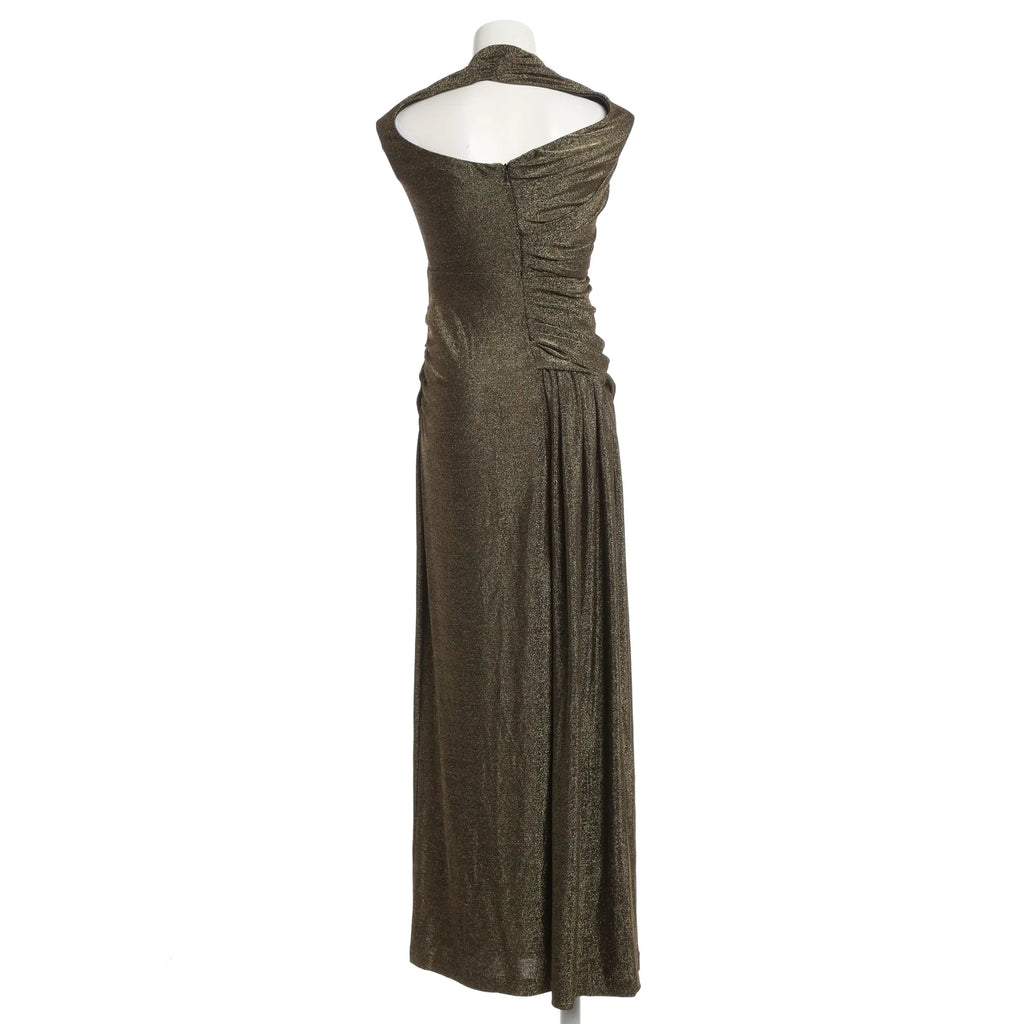 RESALE - Elegantes Cocktailkleid mit Glamour-Effekt - Gold