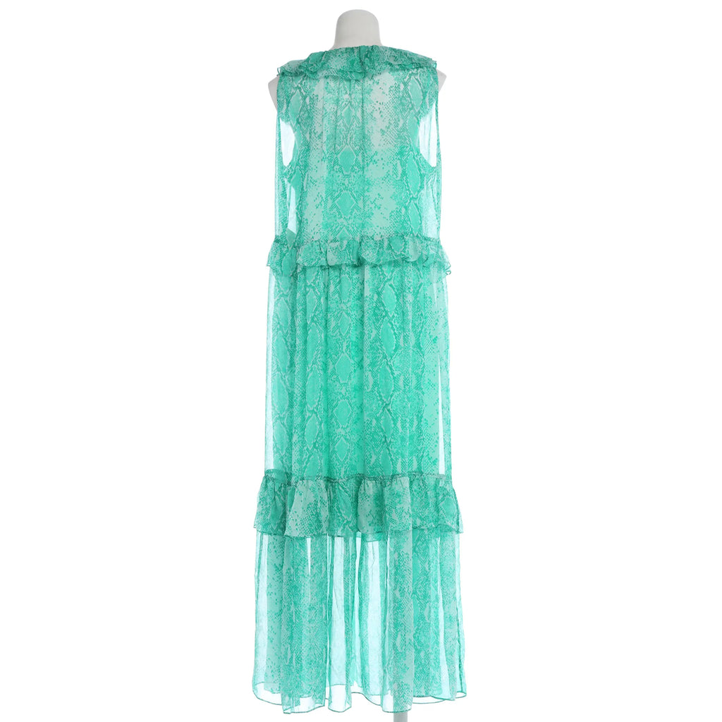 Elegantes Sommerkleid - Hellgrün/Türkis