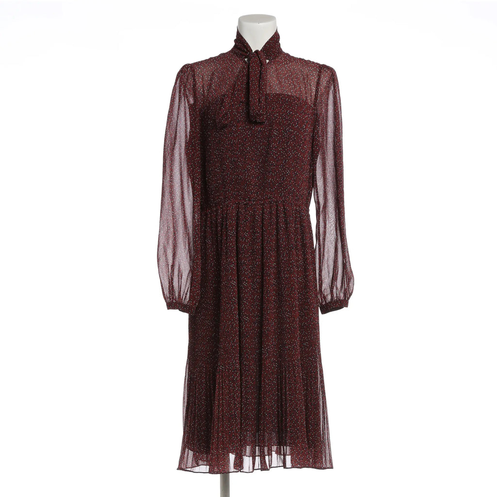 RESALE - Elegantes Midikleid für Damen - rot/dunkelblau