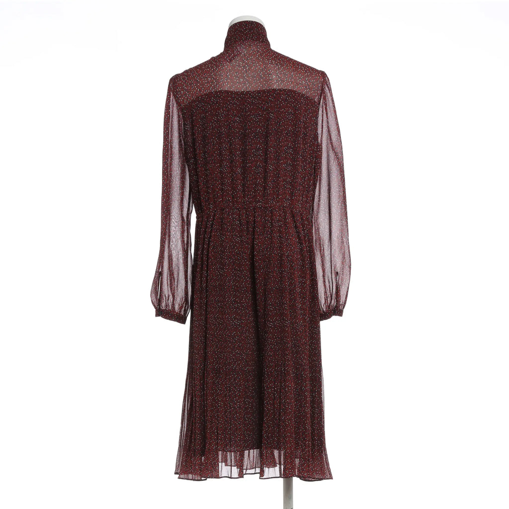 RESALE - Elegantes Midikleid für Damen - rot/dunkelblau